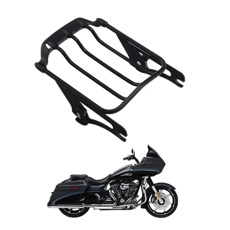 

For Harley Touring Street Glide Road king 2009-UP FLTR FLHX Road Glide Air Wing Two Up Luggage Rack Motorcycle Accessory Parts