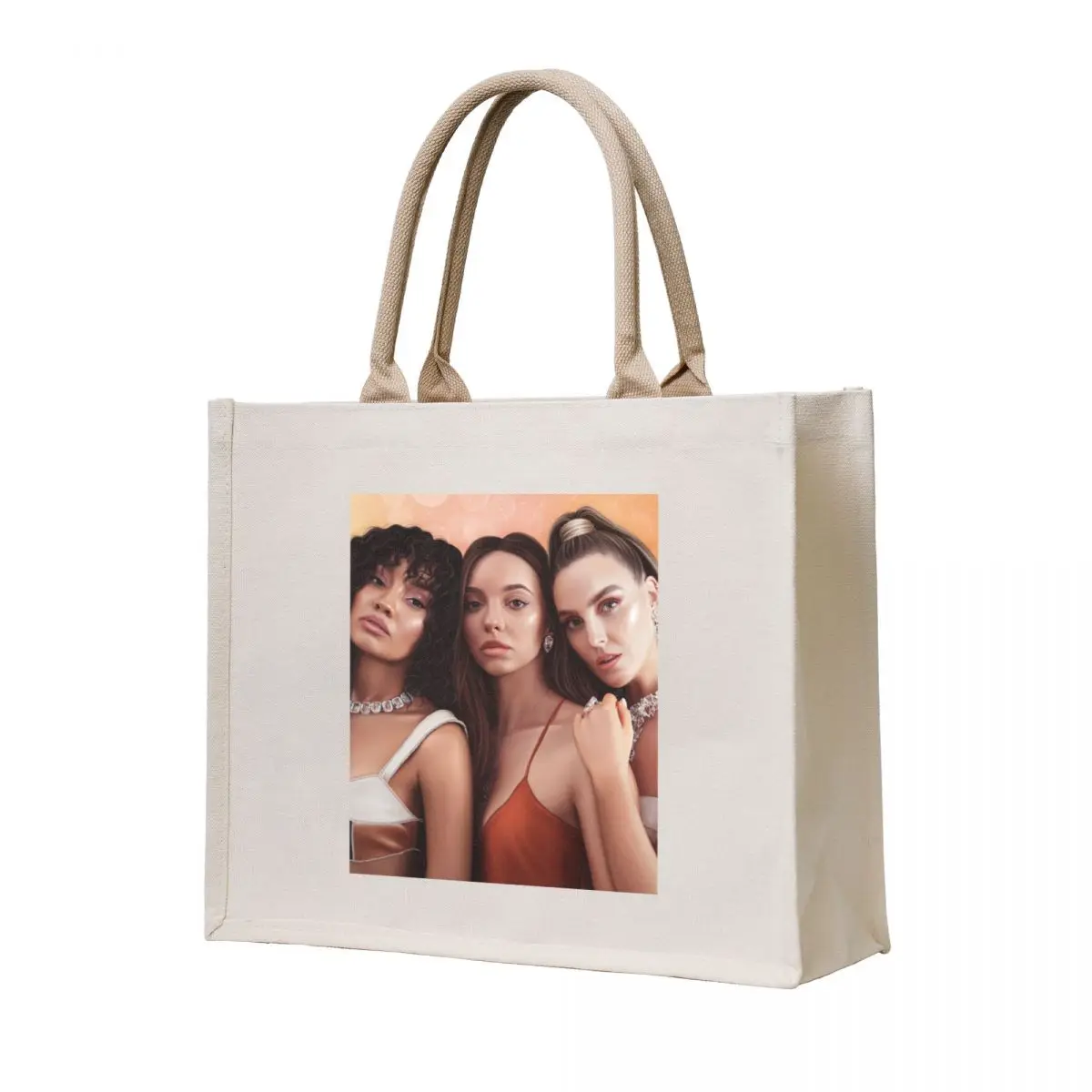 

Little Mix Tote Bag tote bag men Canvas Beach bag free delivery bags