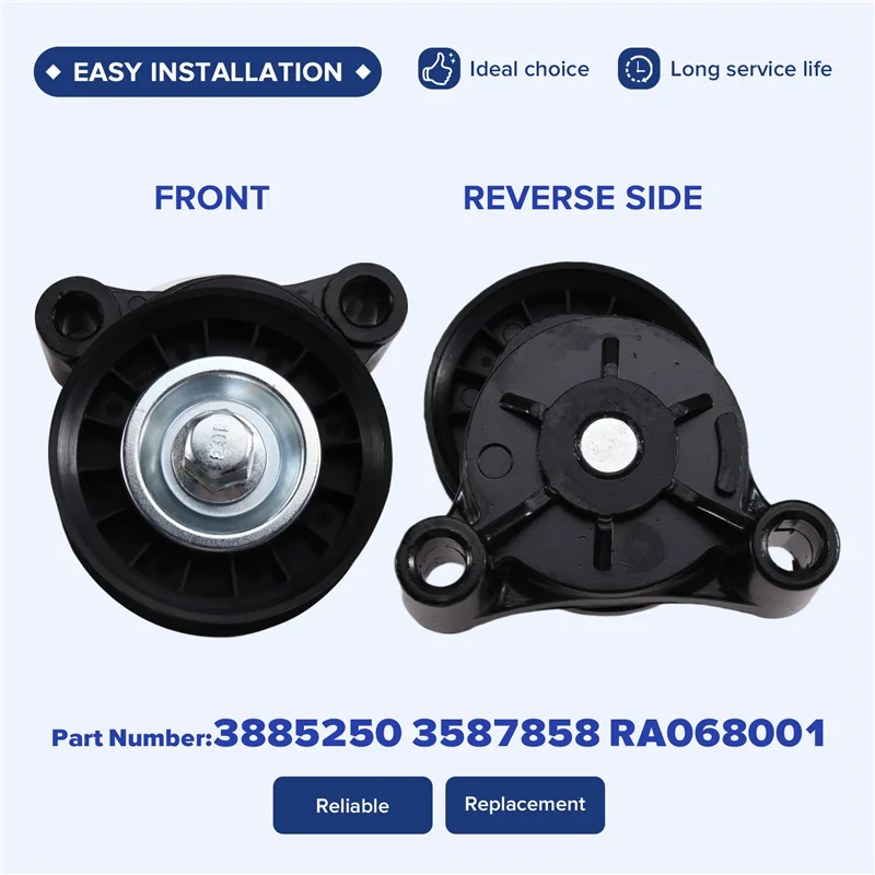 【가격 인하! !】3885250 3587858 RA068001 볼보 펜타 PCM Crusader 4.3L 5.0L 5.7L 8.1L GI GL GXI OSI 모델 엔지용 벨트 텐셔너