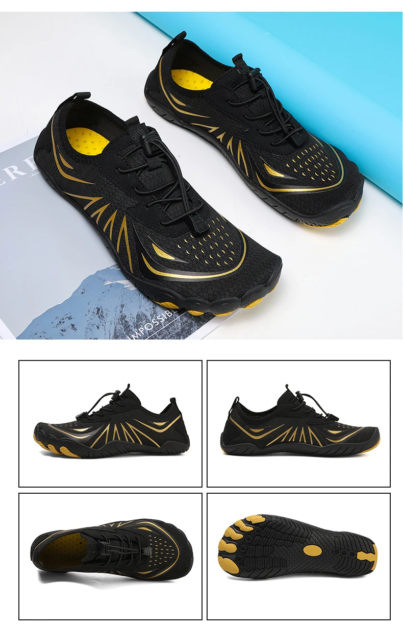 Summer New Quick-Drying Non-Slip Water Shoes For Men And Women Couples, Can Be Used For Outdoor Beach And Indoor Fitness