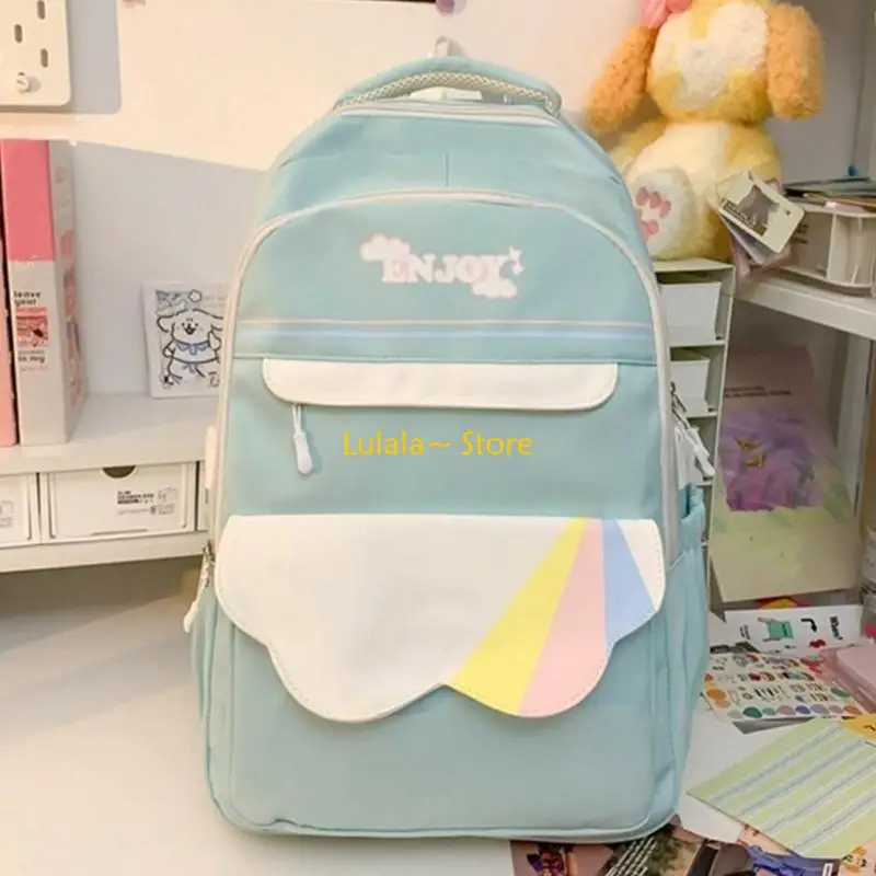 

Y4QA Laptop Backpack Large Capacity Backpack Student School Backpack Travel Backpack