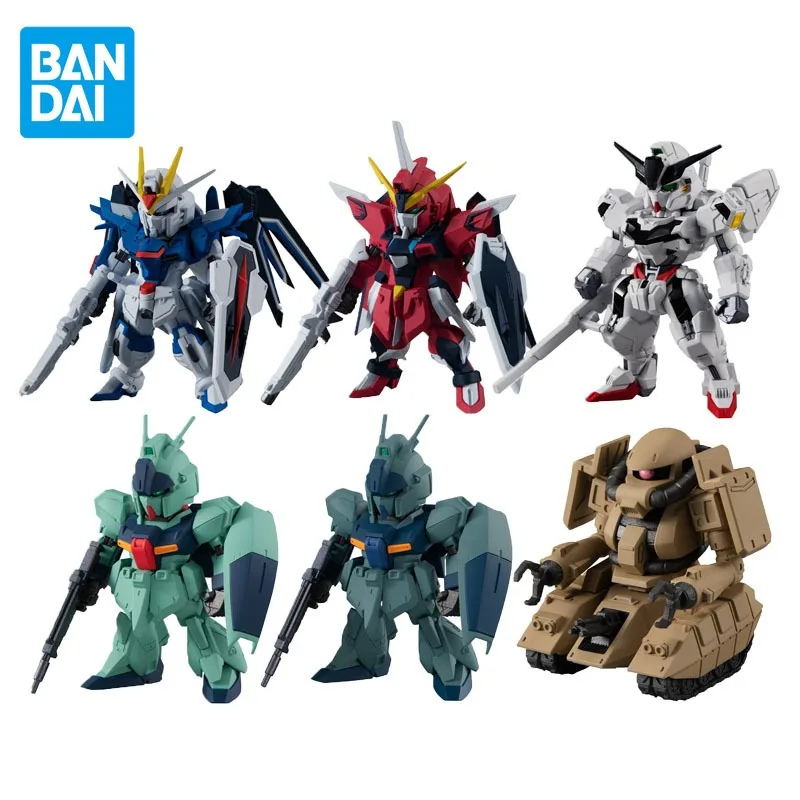 

Оригинальная фигурка BANDAI Gashapon, модель FW GUNDAM CONVERGE 24, экшн-фигурка иммортальной справедливости, игрушки для детей, подарки на день рождения