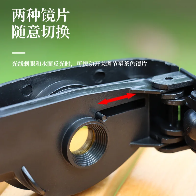 The new fishing binoculars look bleach high power HD low light night vision fishing glasses outdoor portable