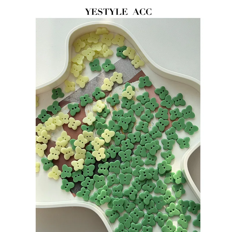 10pcs Colorful Two Hole Butterfly Ceramic Buttons for Blouses Knitwear Kids Cardigan Sleeve Sewing DIY Clothing Sewing Supplies