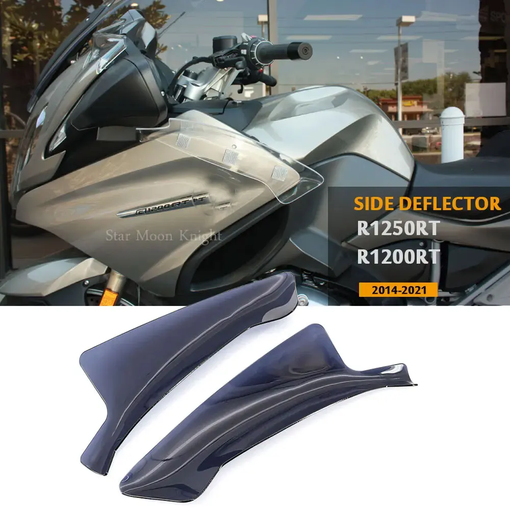 

Fit For BMW R1200RT R1250RT R 1250 RT 1200 2014 - 2021 Upper Deflector Side Windshield Windscreen Motorcycle Wind Deflector