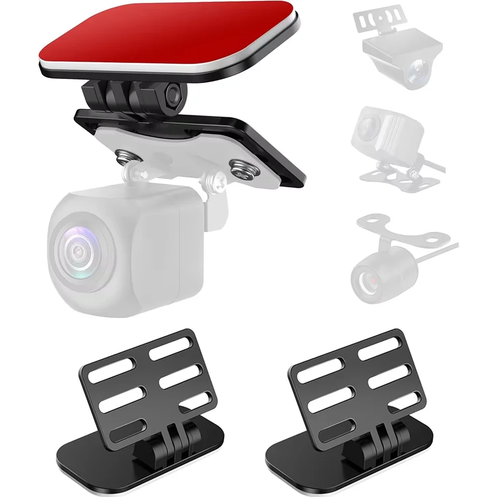 1/4 Stück Universelle Rückfahrkamera-Halterung für Armaturenbrett Rückspiegelhalterung Backup-Kamera-Halterung Rückfahrkamera-Halter – Detail 4