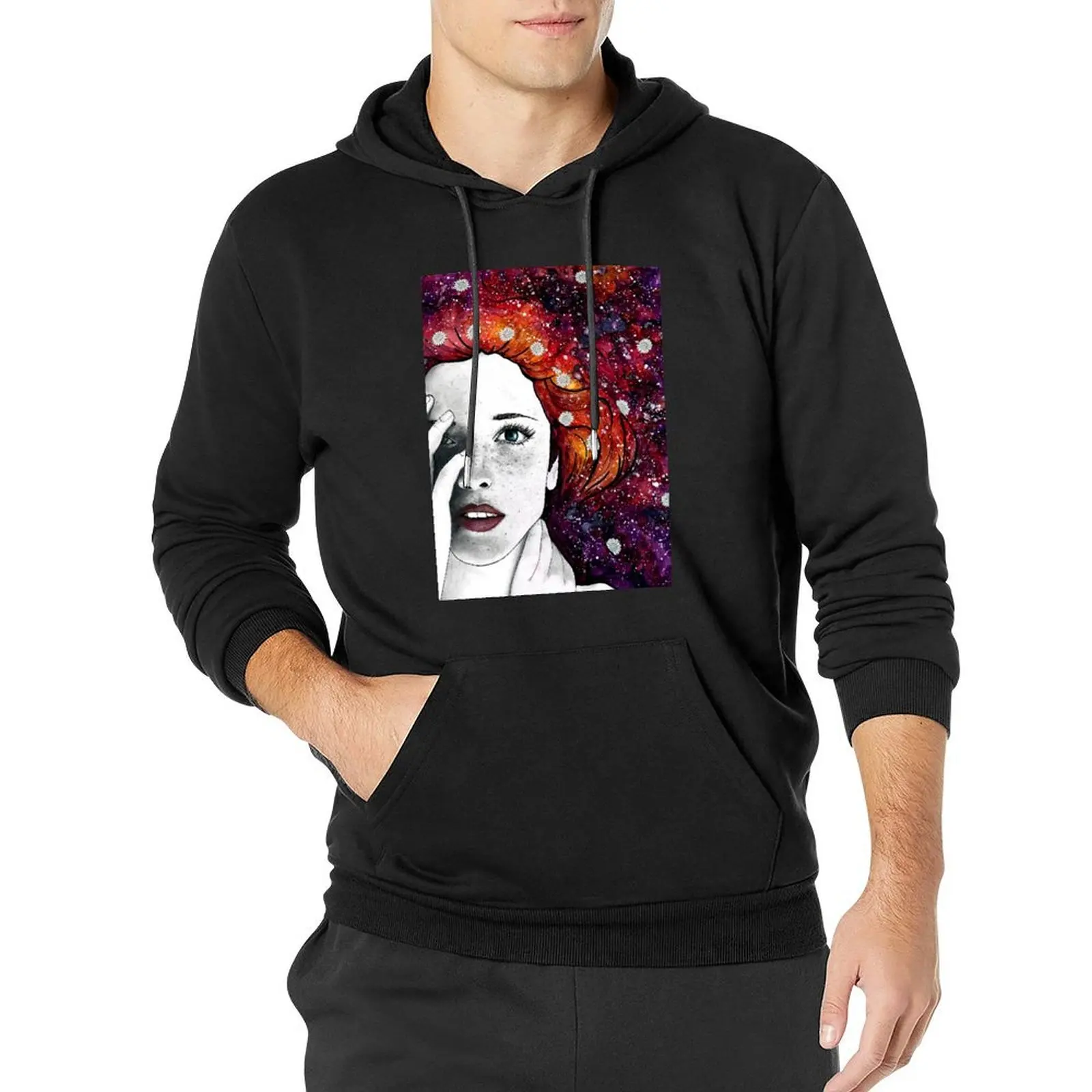 Daisy Head Pullover Hoodie men clothing anime clothing tracksuits