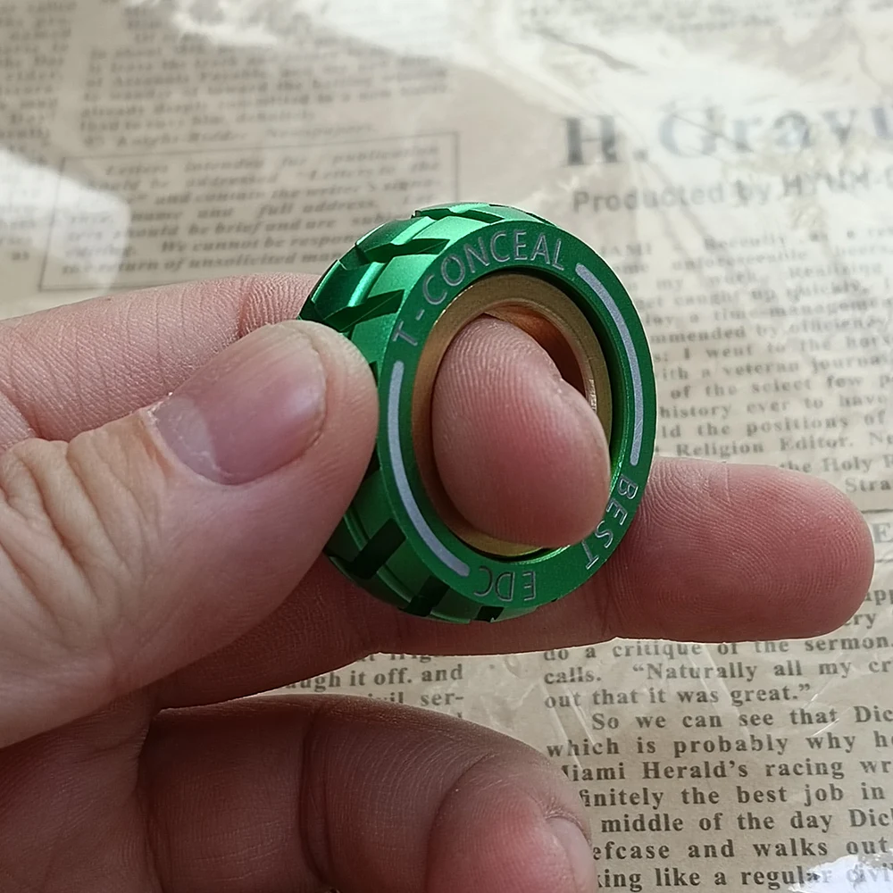 

EDC игрушка-поседа кольцо слайдер игрушки для снятия стресса для взрослых магнитный металл нержавеющая сталь СДВГ досуг тактильные монеты