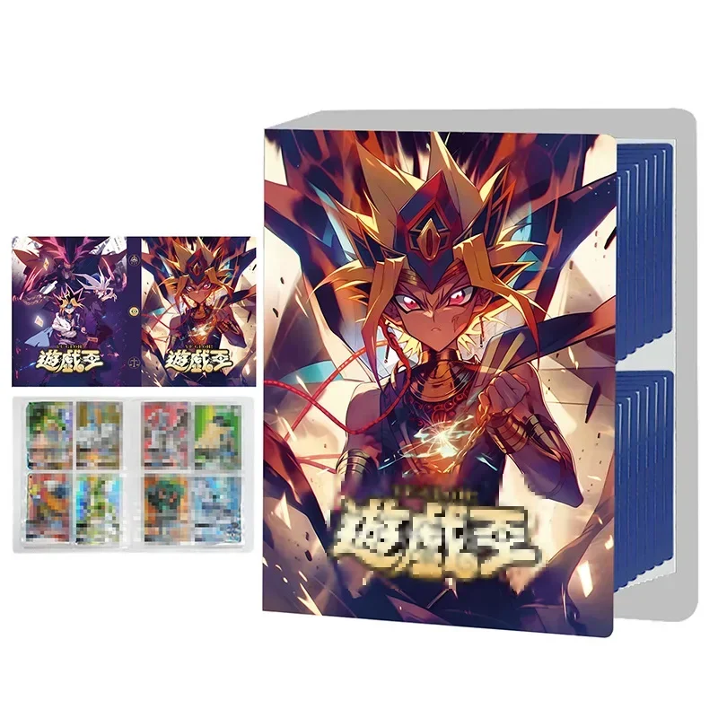 Yu-Gi-Oh Anime Album Game Collection Card Book Blue-Eyes Toon Dragon Album Book Anime Map Letter Holder Binder Notebook Folder