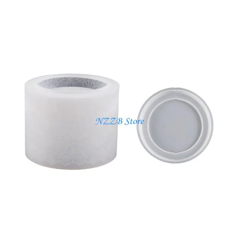 

T21F Flexible Plant Pots Mold Silicone Mold for Candle Holders and Storage Containers