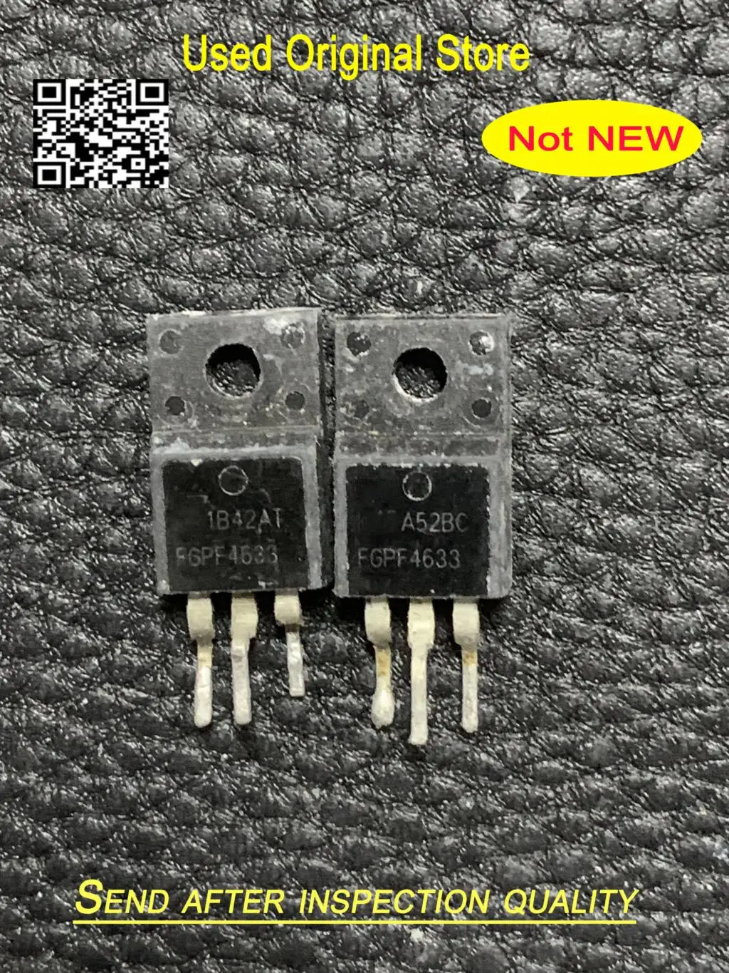 5pcs FGPF4633 FGPF4633RDTU TO-220F In Stock