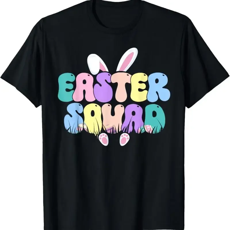 Easter Squad Bunny Egg Hunting Sunday Rabbit T Shirt