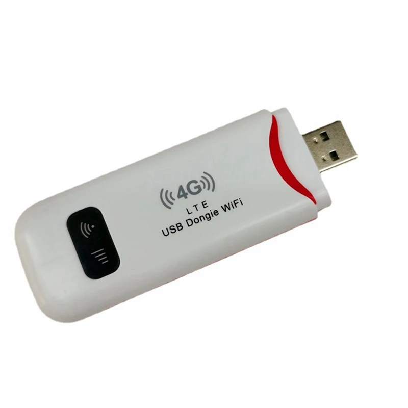 Dongle USB inalámbrico 4G LTE, punto de acceso móvil, módem Stick de 150Mbps, tarjeta Sim, banda ancha móvil, Mini enrutador 4G para coche y oficina