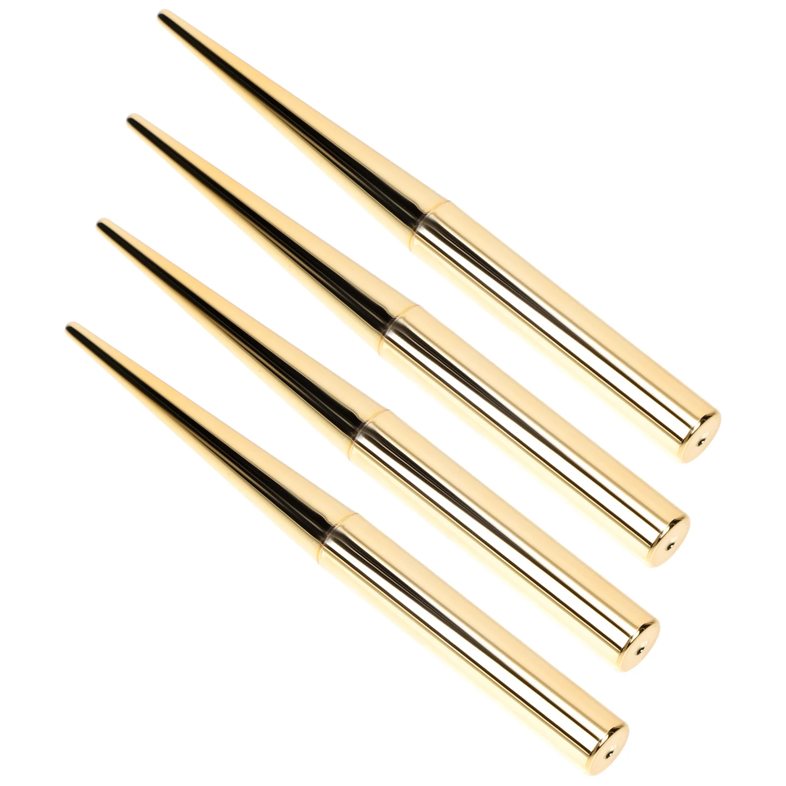 

4Pcs Plastic Lipstick Tubes Reusable Lip Cream Sub Tubes Compact Trip Size Empty Container for Makeup Storage Portable Smooth