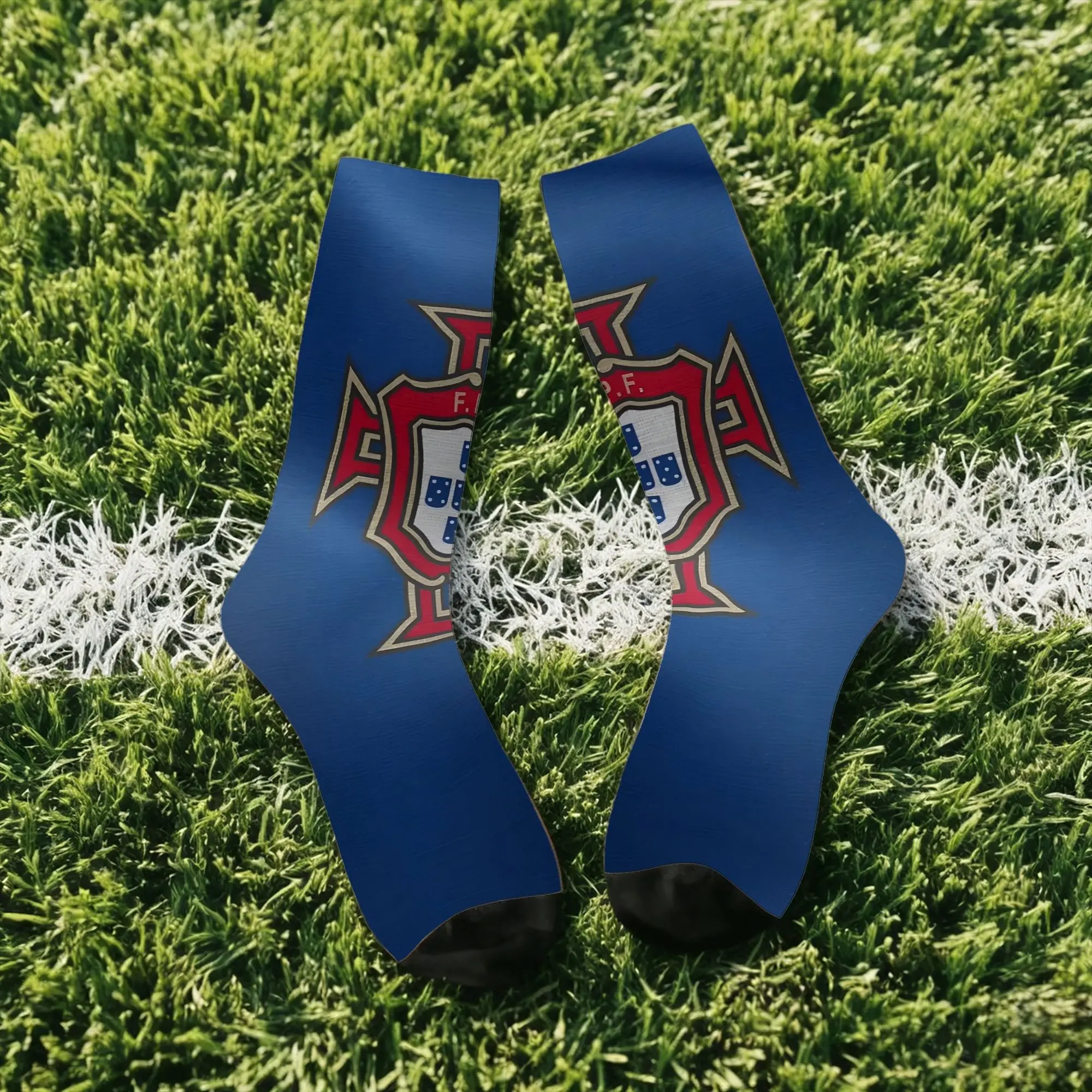 

Hip Hop Retro Portugal Crazy Men's compression Socks Unisex Harajuku Pattern Printed Funny Novelty Crew Sock