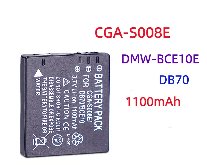 1100Mah CGA-S008E D…