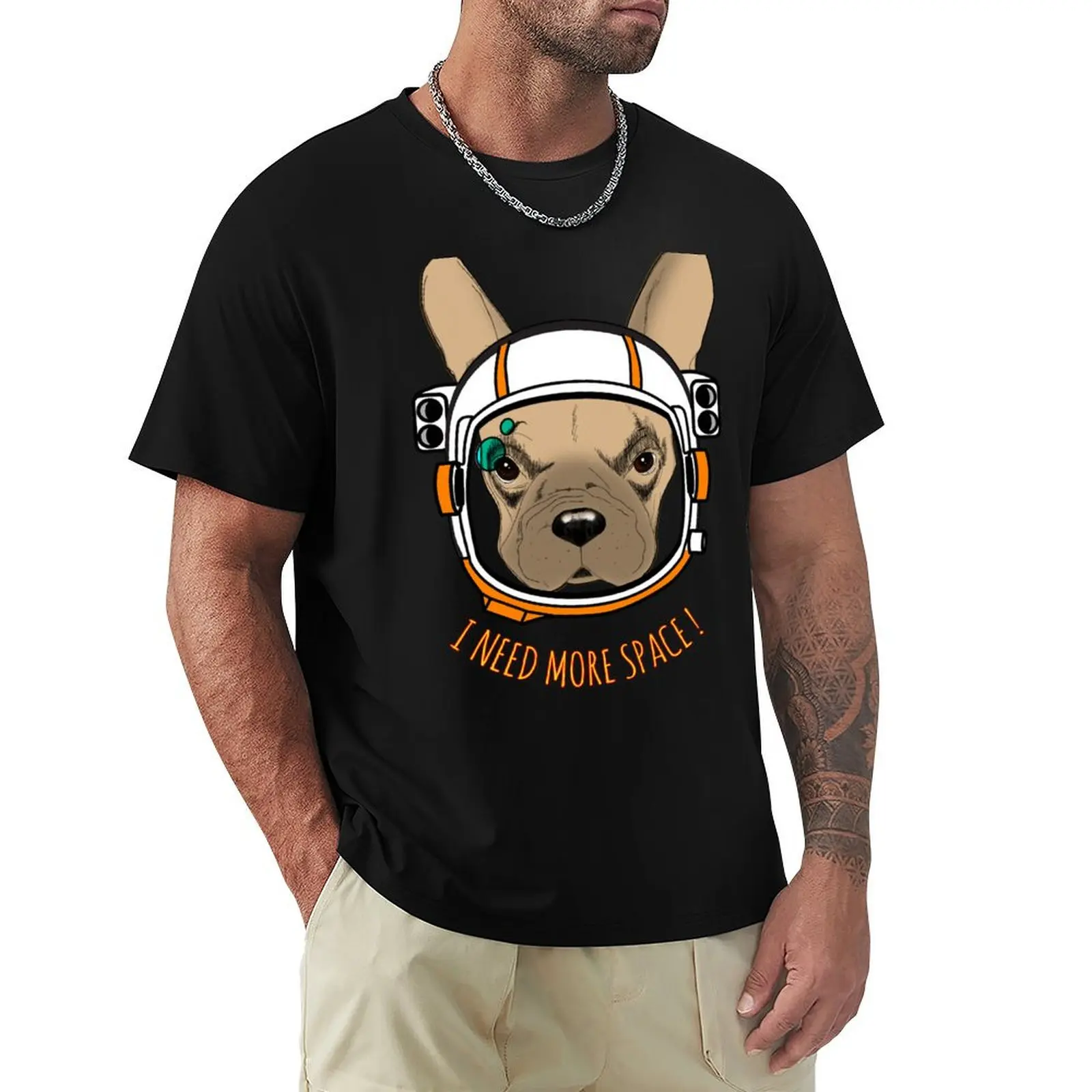 I Need More Space T-Shirt Work Daily Short Sleeve Top