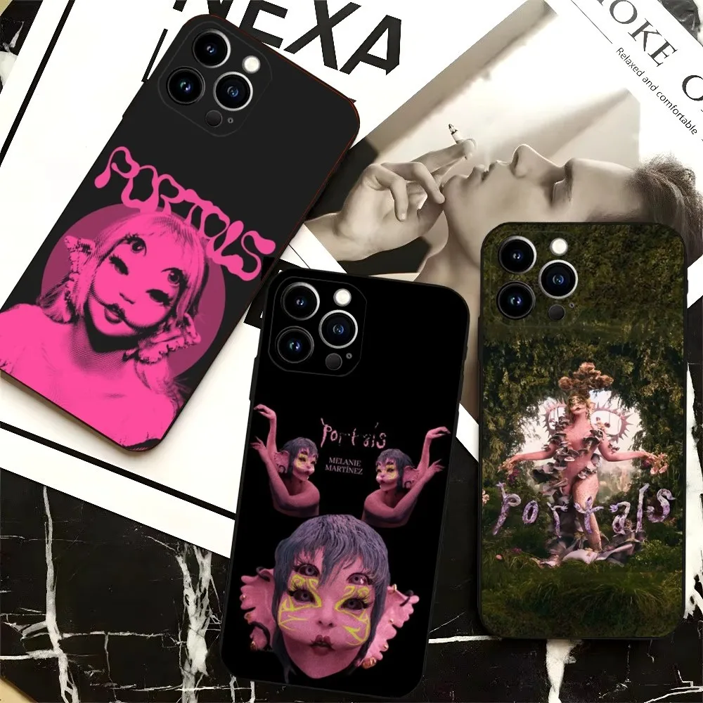 M-Melanie Martinez Portals Phone Case For iPhone 16,15,14,13,12,Pro,Max,11,7,8,Plus,XR,XS Max Shockproof Silicone Soft Shell