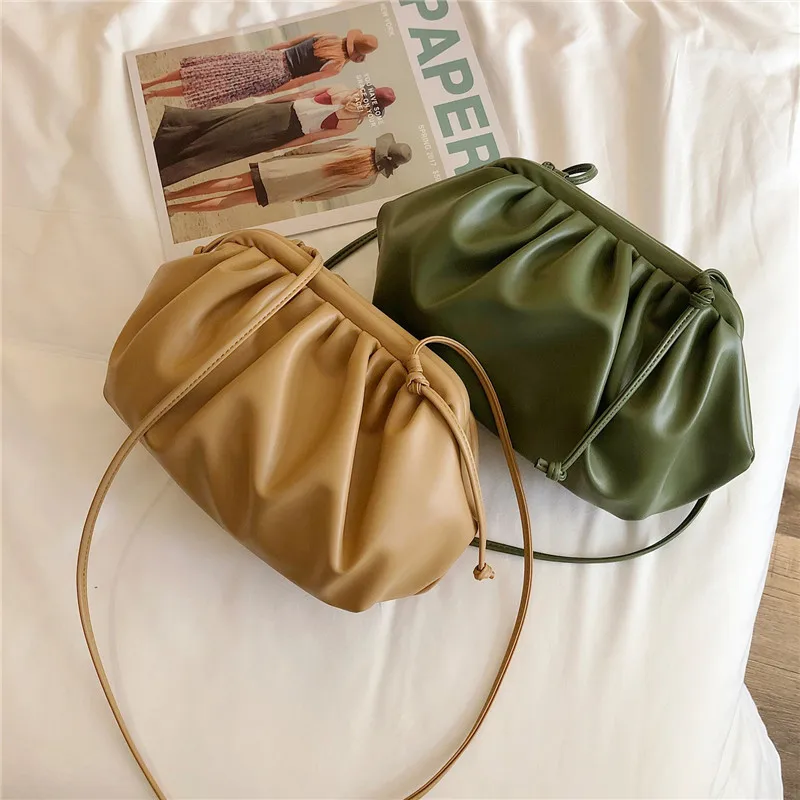 Bag For Women Cloud bag Soft Leather Madame Bag Single Shoulder Slant Dumpling Bag Handbag Day Clutches bags Messenger Bag