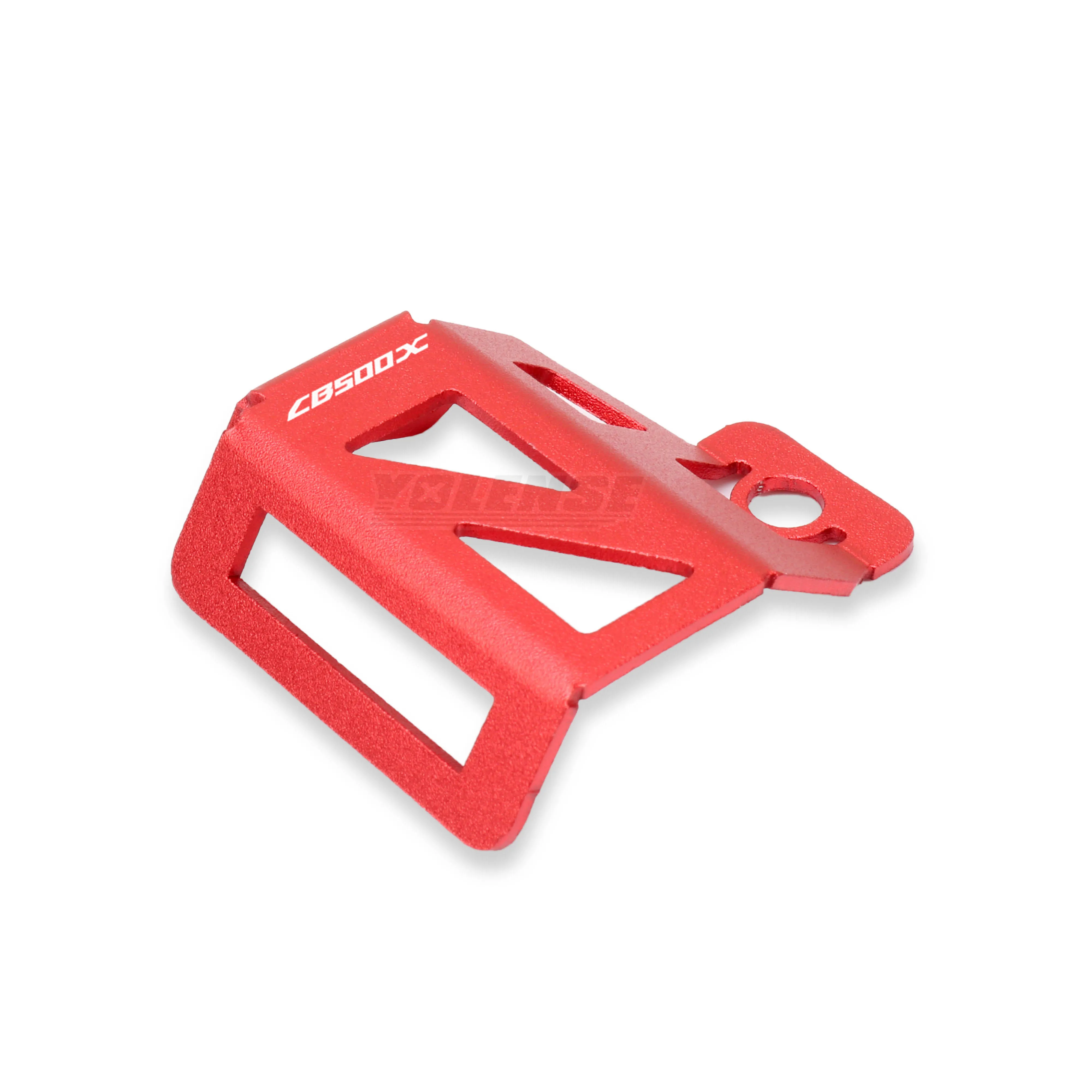 Motorcycle Rear Fluid Reservoir Cover Rear Brake Fuel Tank Oil Cup Guard For CBR500R CB500F  CB500X CB 500F 500X CBR 500R