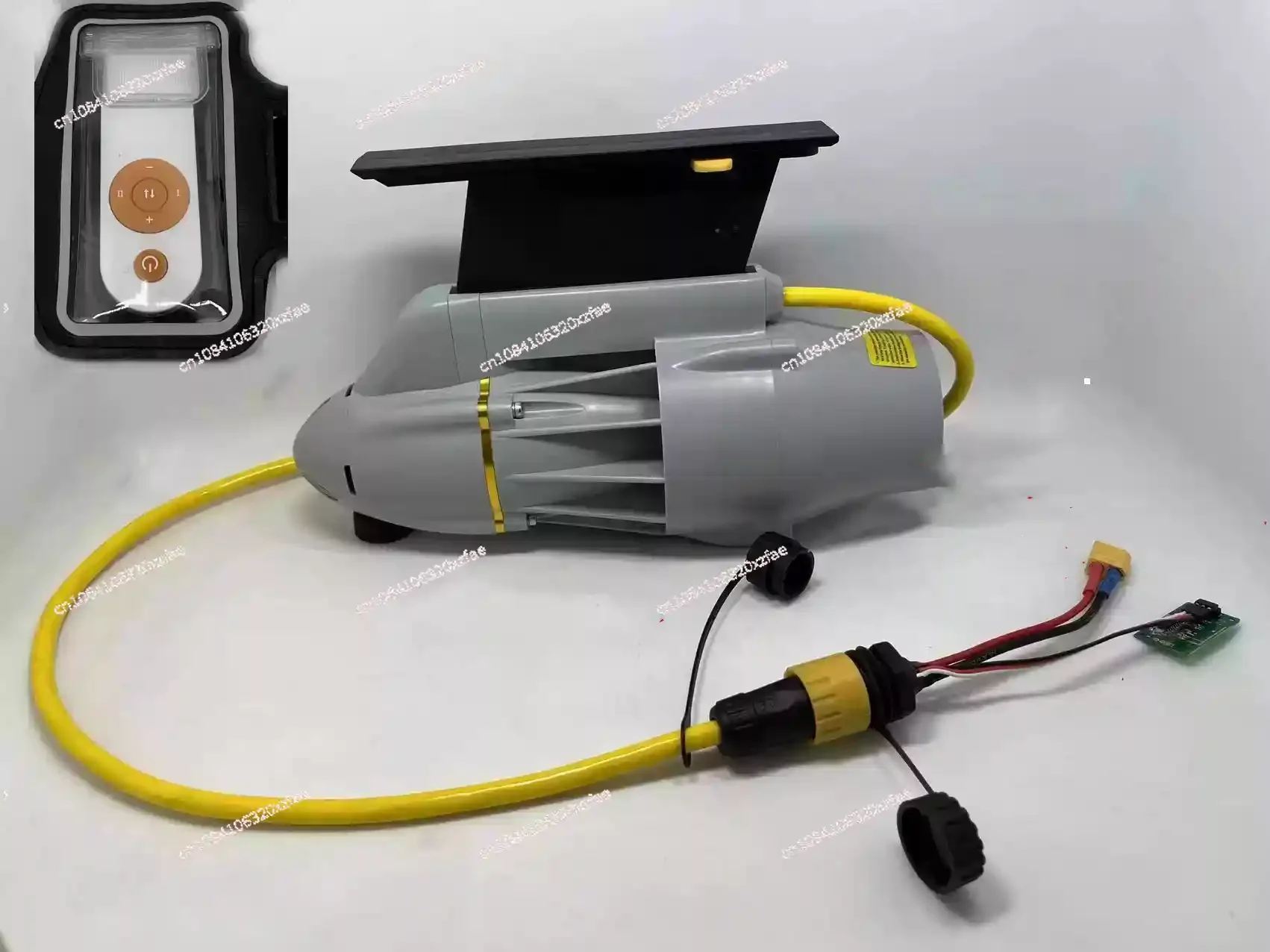 Surfboard kayak electric fishing fin remote control steering thruster internal rotor universal spray pump motor SP-TL99