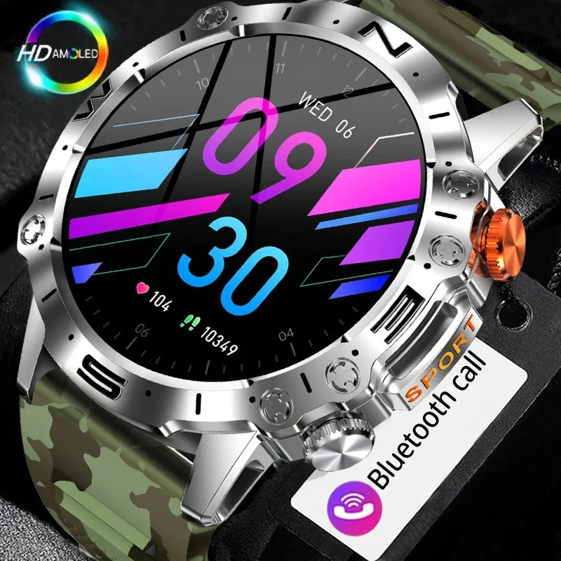 

2024 Outdoor Watch Bluetooth Call Smart Watch 466*466 AMOLED 1.43 Inch Screen Heart Rate Blood Pressure Smartwatch Sport Watches