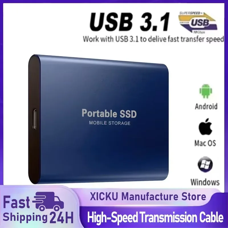 �y�Z�[�����z16TB USB 3.0 Type-C �O�t��SSD �n�[�h�f�B�X�N �����X�g���[�W �O�t���n�[�h�h���C�u �|�[�^�u��SSD PC/�X�}�z�Ή� 16 15