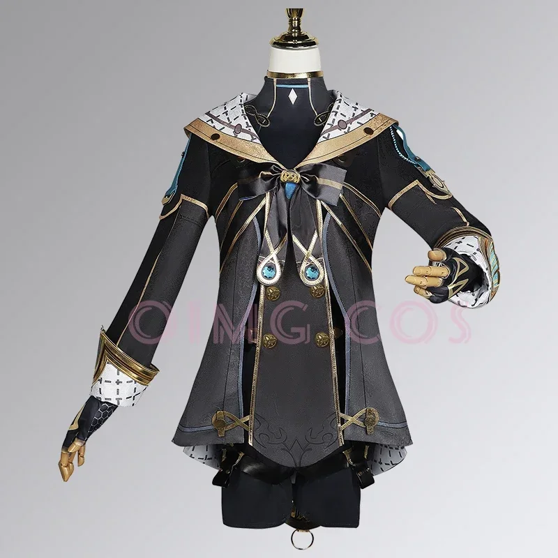 Freminet Cosplay Kostüm Genshin Impact Karneval Uniform Perücke Anime Halloween Kostüme Frauen Spiel