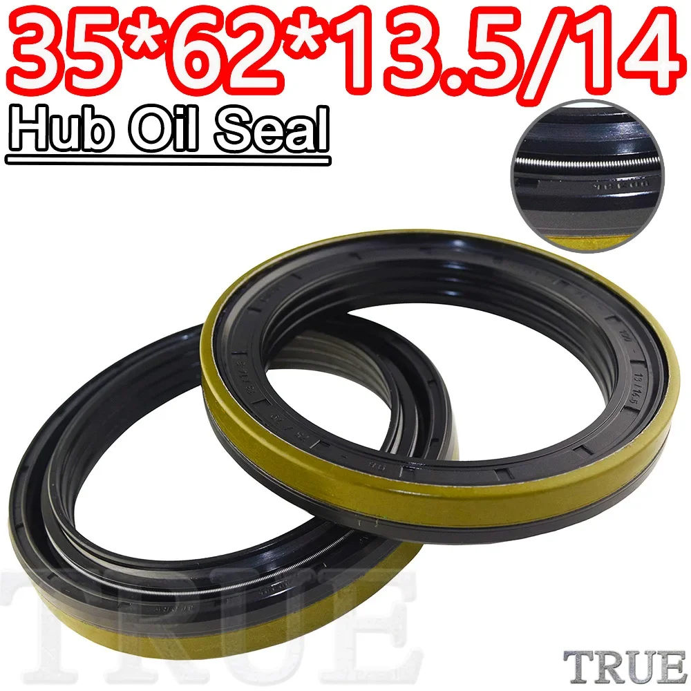 Hub Oil Seal 35*62*13.5/14 For Tractor Cat 35X62X13.5/14 Pipe Hydraulic Metal Shim Gasket Factory Direct Sales Machinery Mend