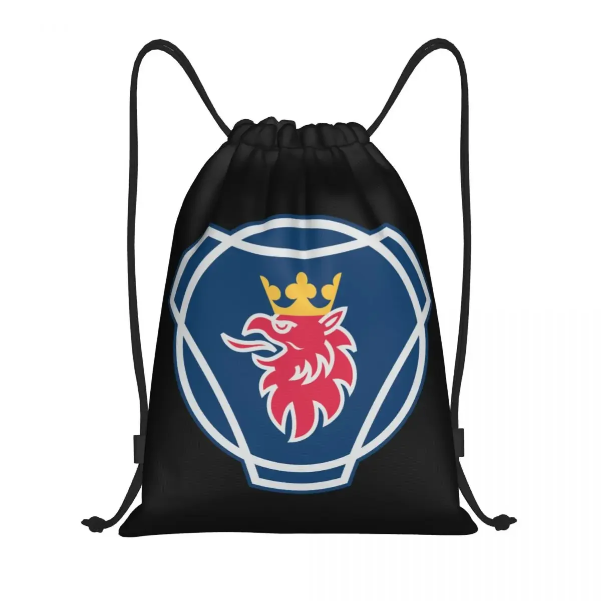 Custom Swedish Saabs Scanias awstring Backpack Sports Gym Bag For Women Men Heavy Lorries Training Sackpack