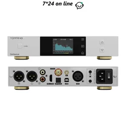 TOPPING-decodificador Centaurus totalmente equilibrado, alto rendimiento, R2R, DAC, BT5.1, compatible con LDAC, DSD512, PCM768kHz, Plug and Play
