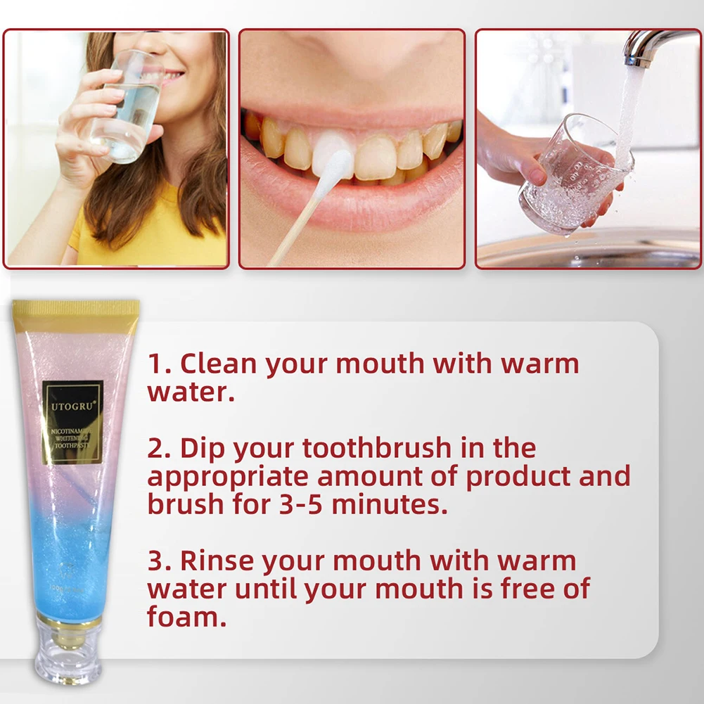 Niacinamide Toothpaste,Whiteni - огляд і ціна Coffee Tea Unit