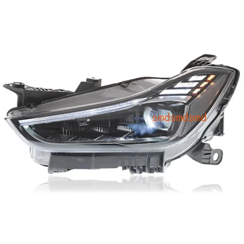 For Maserati Ghibli Headlights 2013 2014 2015 2016 2017 2018 2019 2020 2021 Old Headlight Upgrade New 2022 LED Headlight