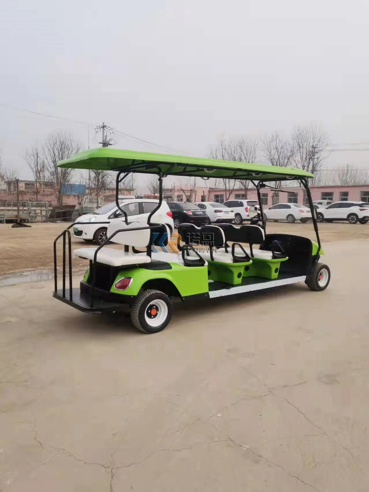 New Energy Vehicles High Quality  8 Passenger Utility Golf Carts  Electric Mini Golf Cart Small Automobile Car