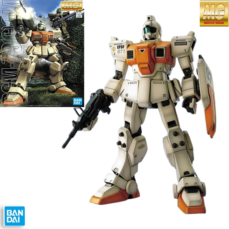 

Bandai Gundam MG 1/100 RGM-79[G] GM GUNDAM Ground Type Assembly Model Action Toy Figures Anime Gift
