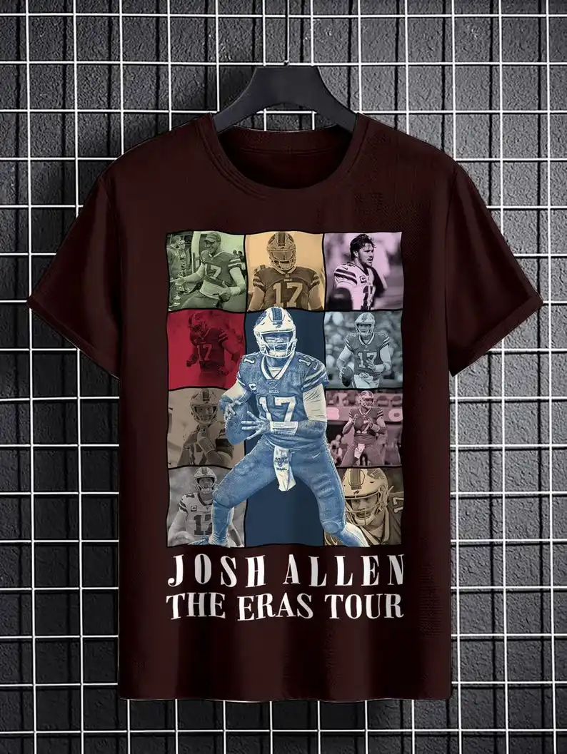 Josh Allen The Eras T-Shirt, Unisex Shirt, Gift For Women and Man Unisex T-Shirt, Fans Gift JA18