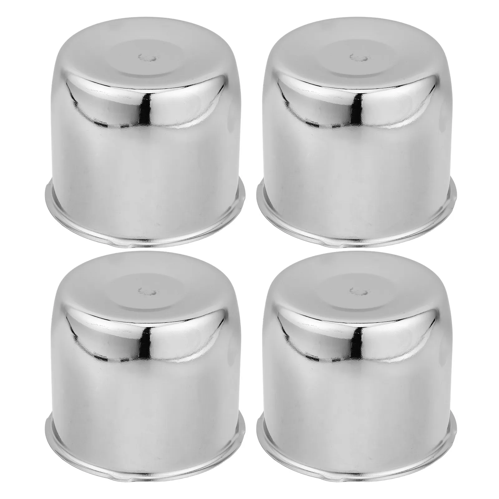 

Комплект из 4 металлических защитных колпачков для ступиц колес, диаметр 108 мм, для прицепов, фургонов и полуприцепов