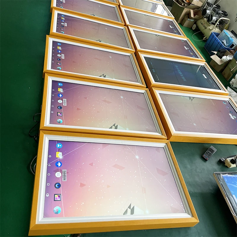 New Product Art Frame Digital Wallet Wall Mounted Lcd Digital Signage for Advertising Promotion