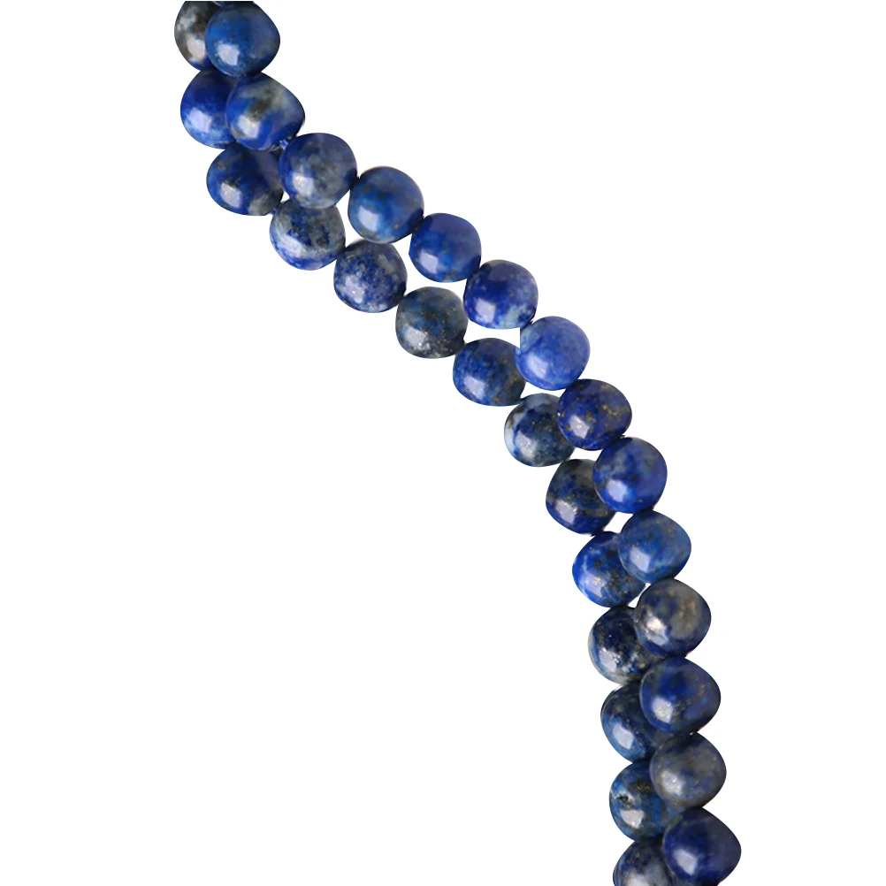 

1 set Lapis Lazuli Beads Set Natural Stone Blue 10mm for DIY Jewelry Crafts Bracelets Decorative Accessories Loose Beads Stone