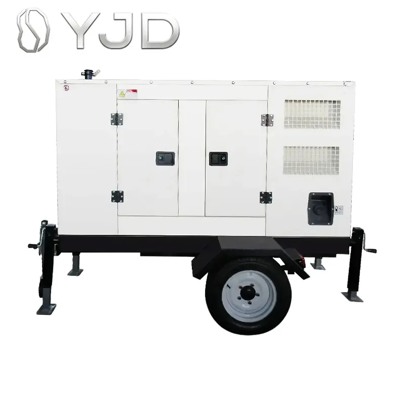 60hz Generator with Good Performance 3-phase 220V 100kva diesel Generator 80 kw Trailer Generator