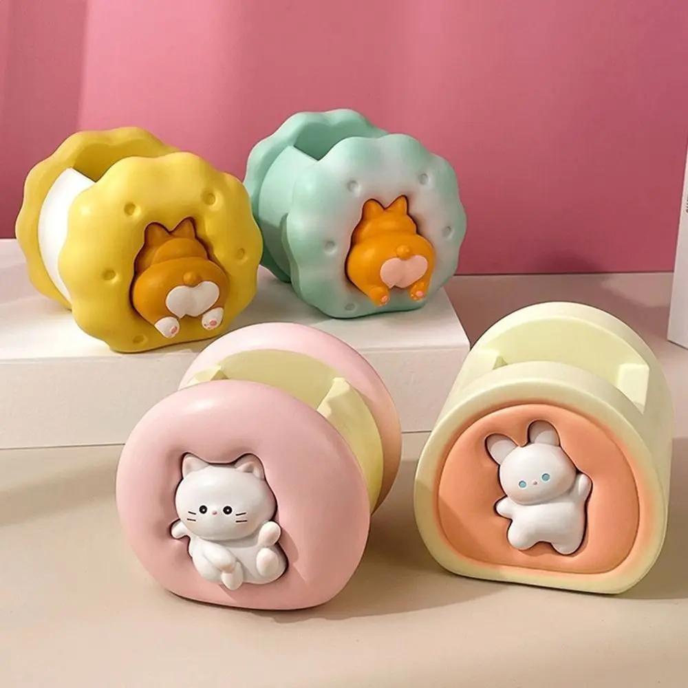 

Creative Resin Pen Holder Multifunctional Large Capacity Desktop Storage Box Kawaii DIY Pencil Case Stationery