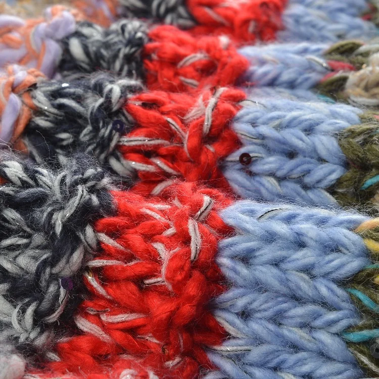 

Высококачественная трикотажная верхняя одежда ручной работы, свободный длинный открытый кардиган Sve, осенне-зимнее пальто в полоску цвета блузки