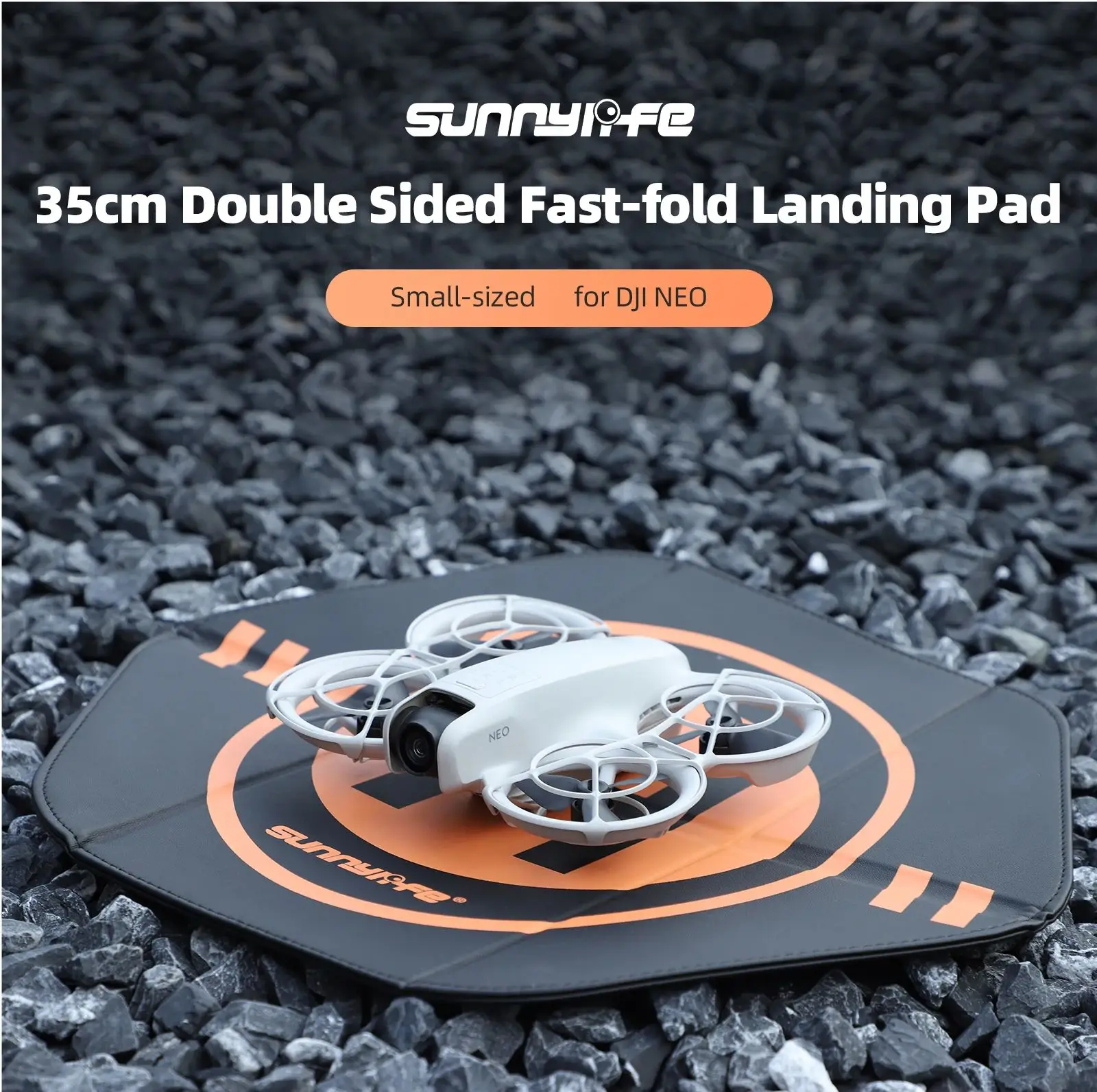 Double-sided Hexagonal Folding Apron FOR DJI NEO/Mini 4 Pro Waterproof Foldable Portable Landing Platfrom Drone Accessories