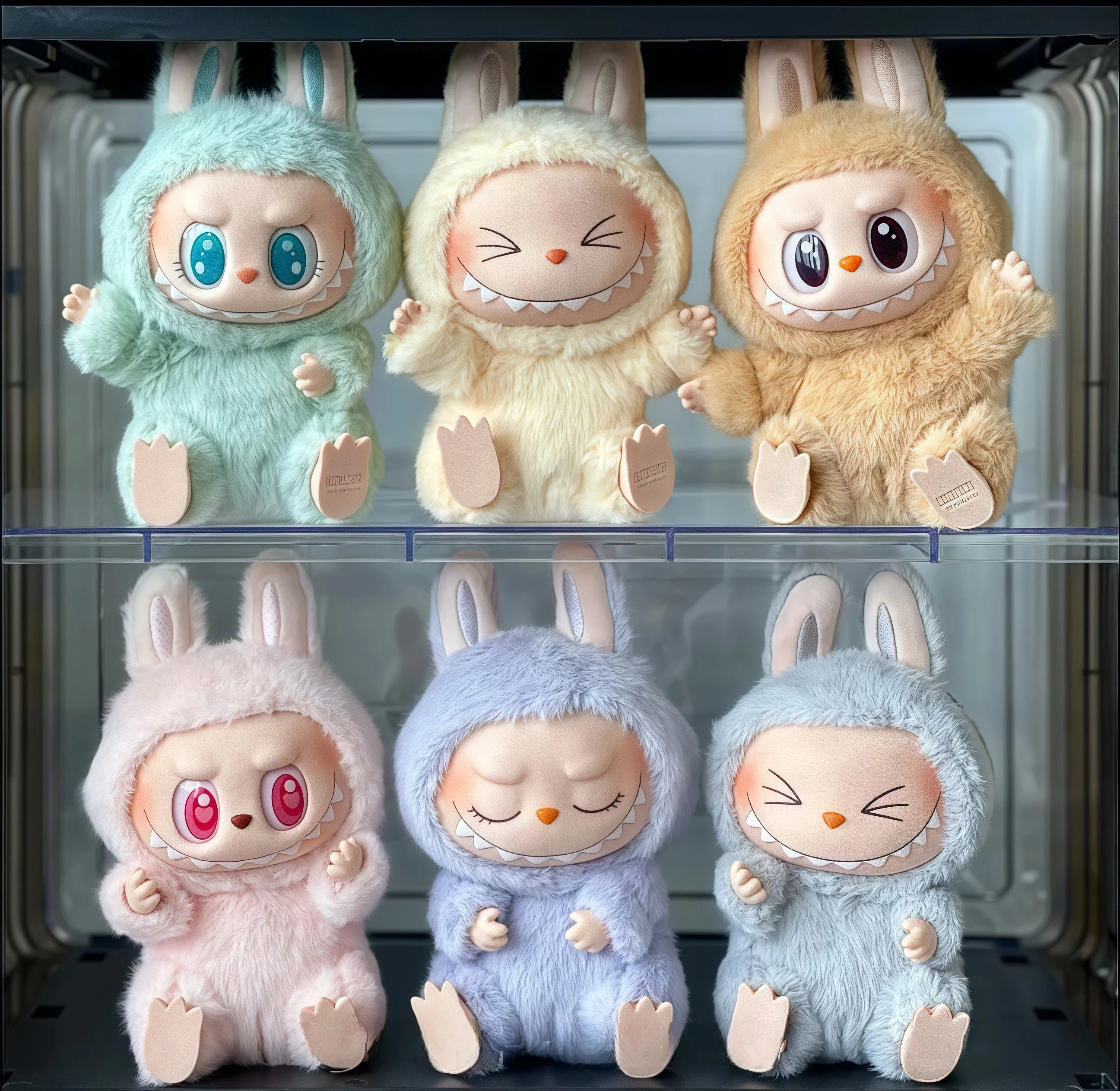 البوب مارت الوحوش Labubu لديها مقعد سلسلة الفينيل أفخم صندوق أعمى تخمين حقيبة اللعب دمية لطيف أنيمي الشكل هدية عيد ميلاد #2