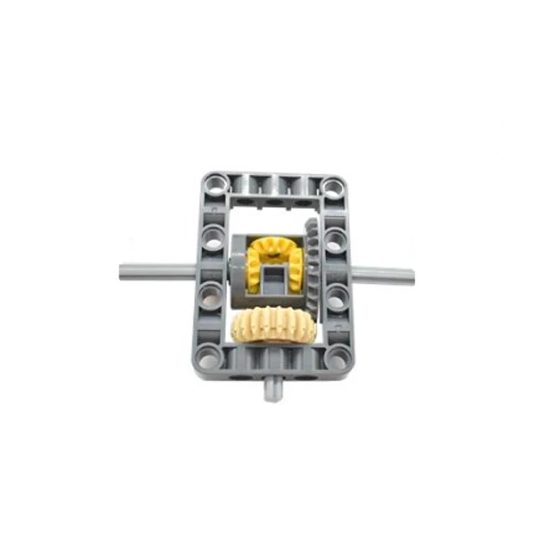 Differential Lock Building Blocks Gear Gearbox Loose Parts 65413 65414 Technical Accessories Hole Arm Beam Modified Toys Car