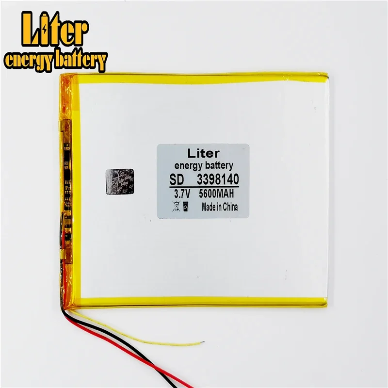 3 Line Tablet PC Kapasitas Baterai 3398140 3.7V 30100140 3098142 5600mA Universal Baterai Li-ion untuk Tablet Pc 8-10Inch