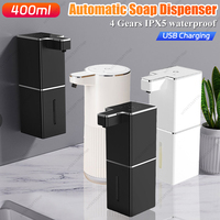 Touchless Automatic Soap Dispenser 400ml Foam Liquid Soap Dispenser Standing Wall Mount Infrared Sensor Hand Washing Machine