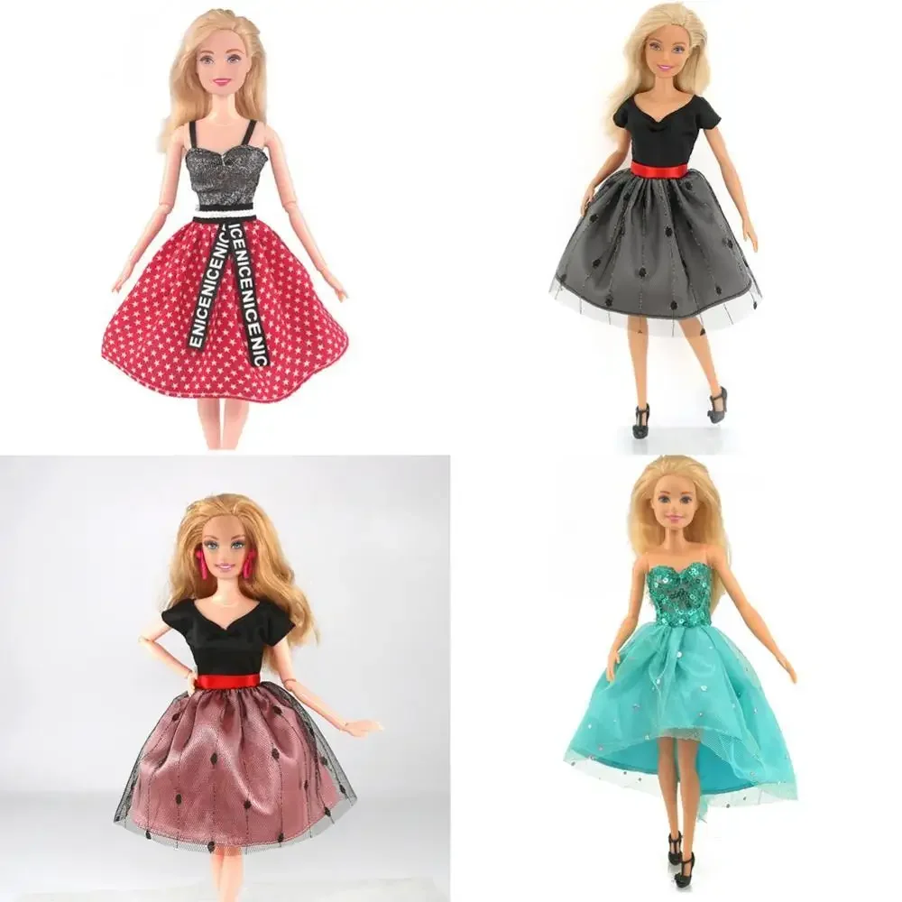 Roupas de boneca moda roupa vestido compatível com 30cm acessórios de boneca brinquedo de aniversário de natal para meninas