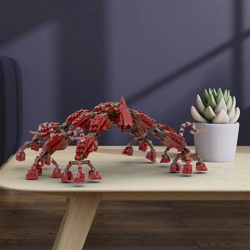 MOC Horror Movie Series Mind Flayer Monster Building Blocks Kit Strangered Vecna Clock Figures Eleven Van Model Toys Kid Gifts