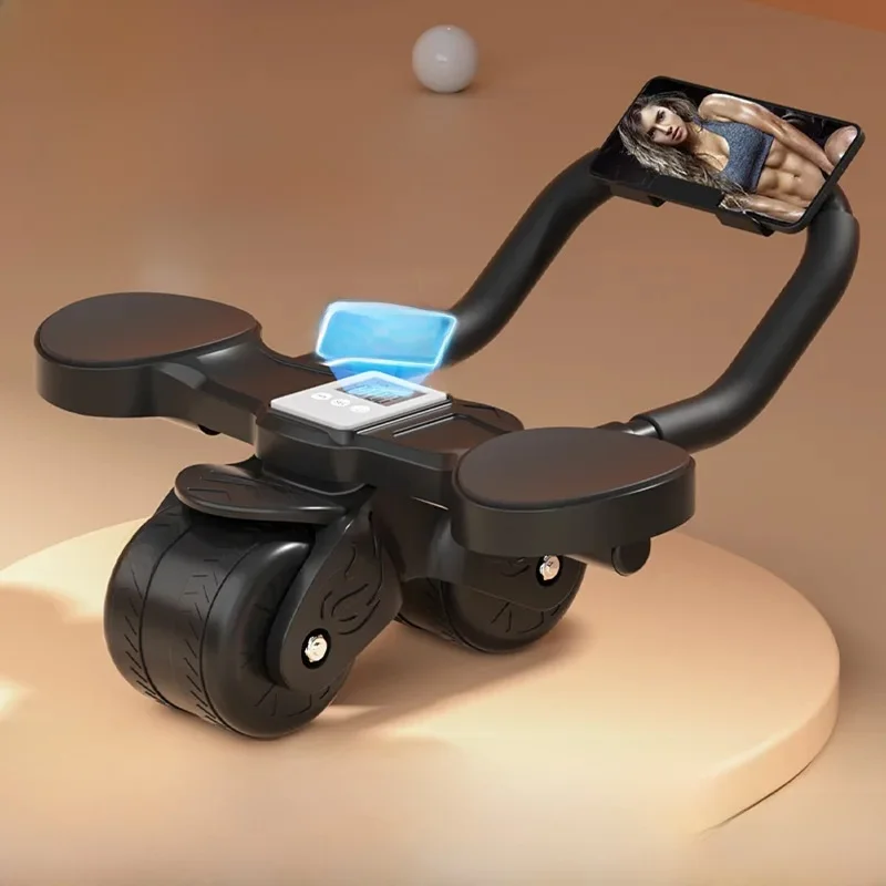 home-fitn-abdominal-wheel-elbow-support-rebound-abdominal-muscle-rolling-wheel-tank-wheel-belly-button-slimming-tool